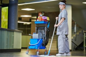 Janitorial cleaning services